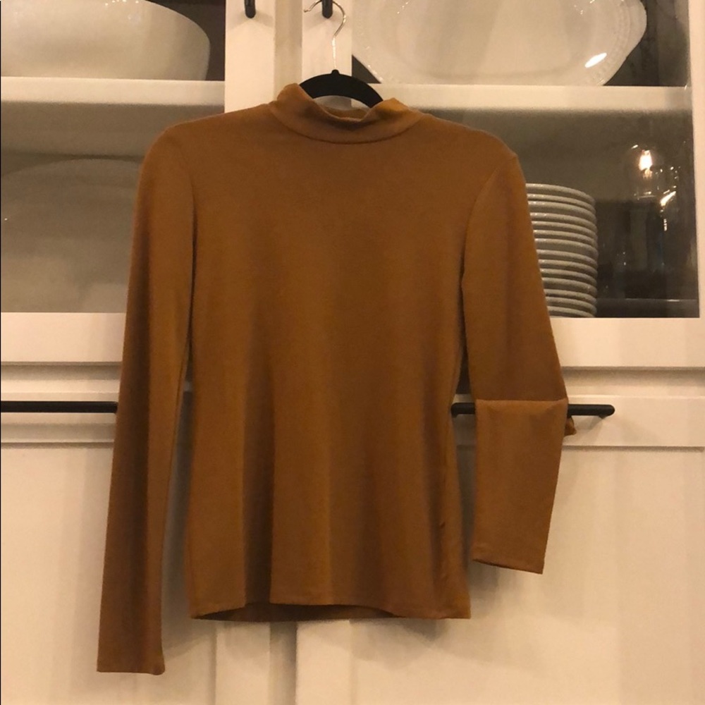 Mock Neck Knit Top